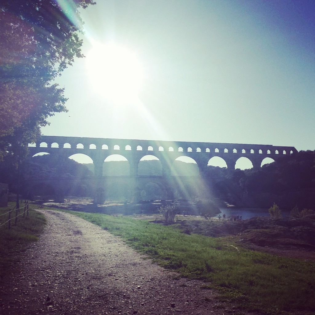 balade au Pont du Gard