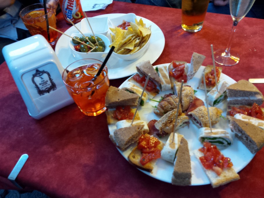 aperitivo en Italie