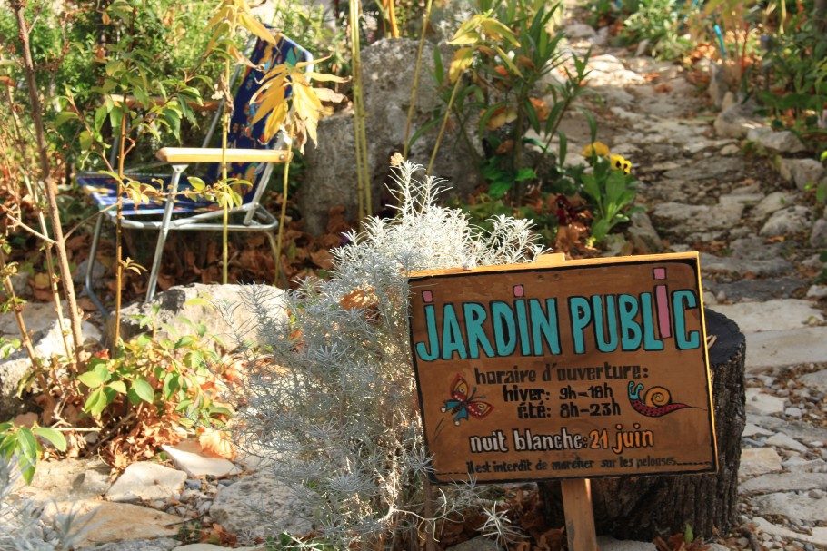 jardin public banon