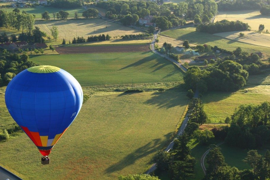 montgolfiere vol ardeche