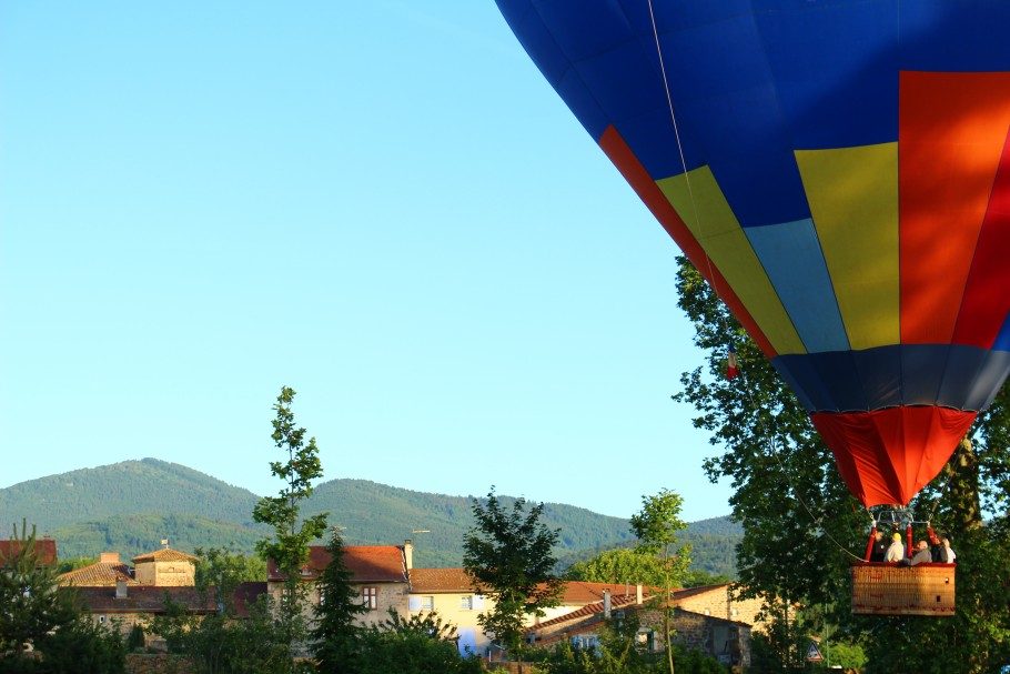 ardeche montgolfiere