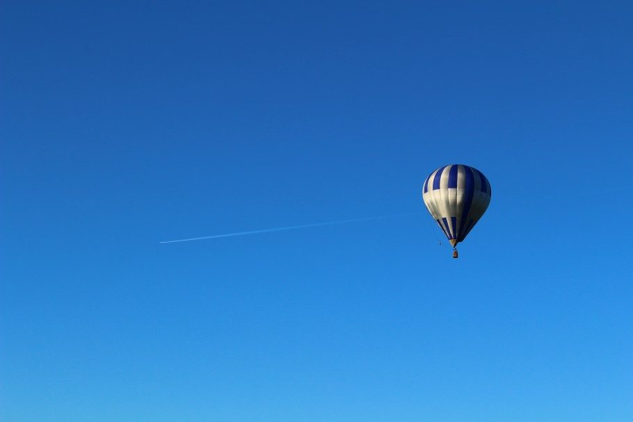 voler en montgolfiere