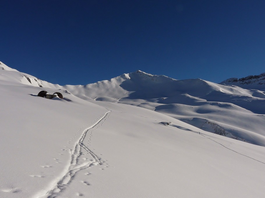 randonnée à ski dans le Beaufortain