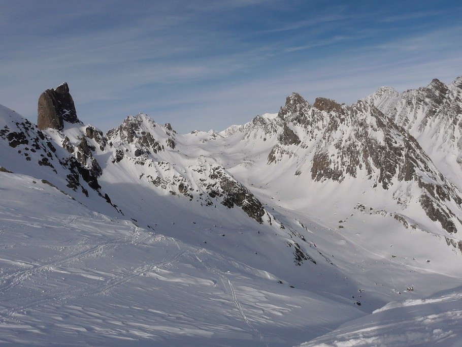 rando à ski dans le Beaufortain