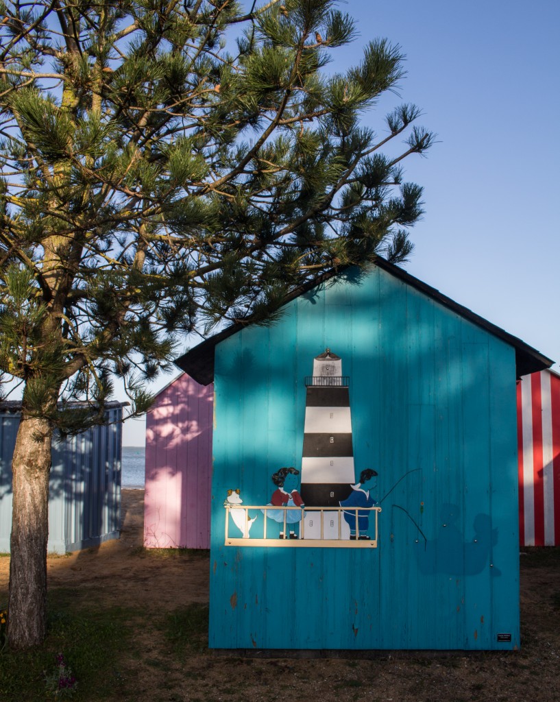 cabanes de plage oleron