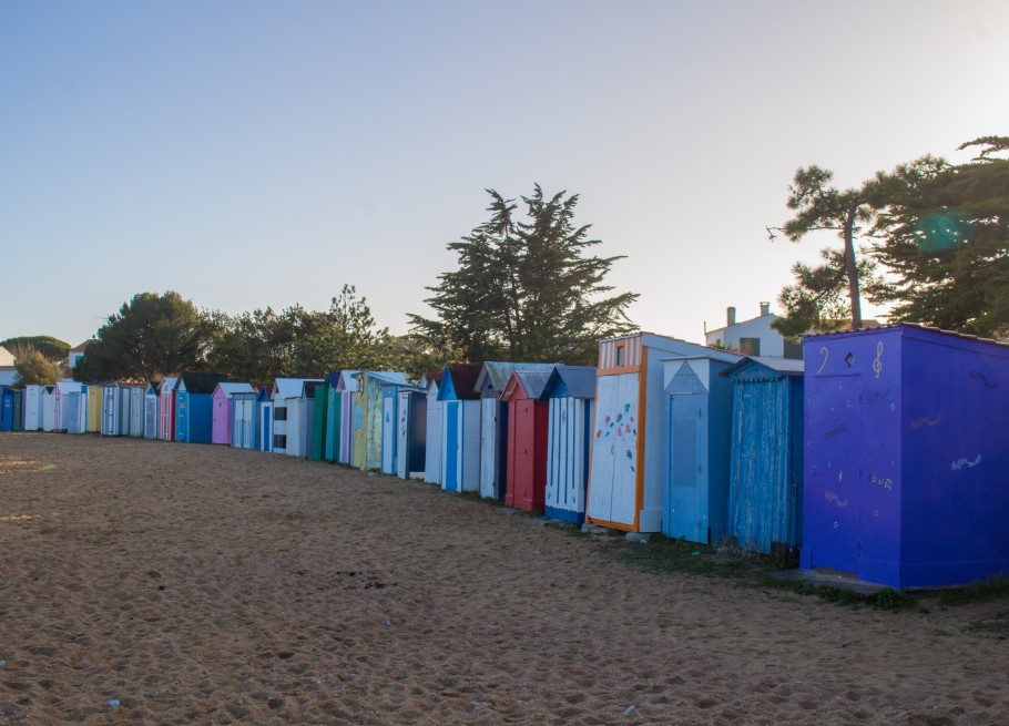 cabanes de plage oleron