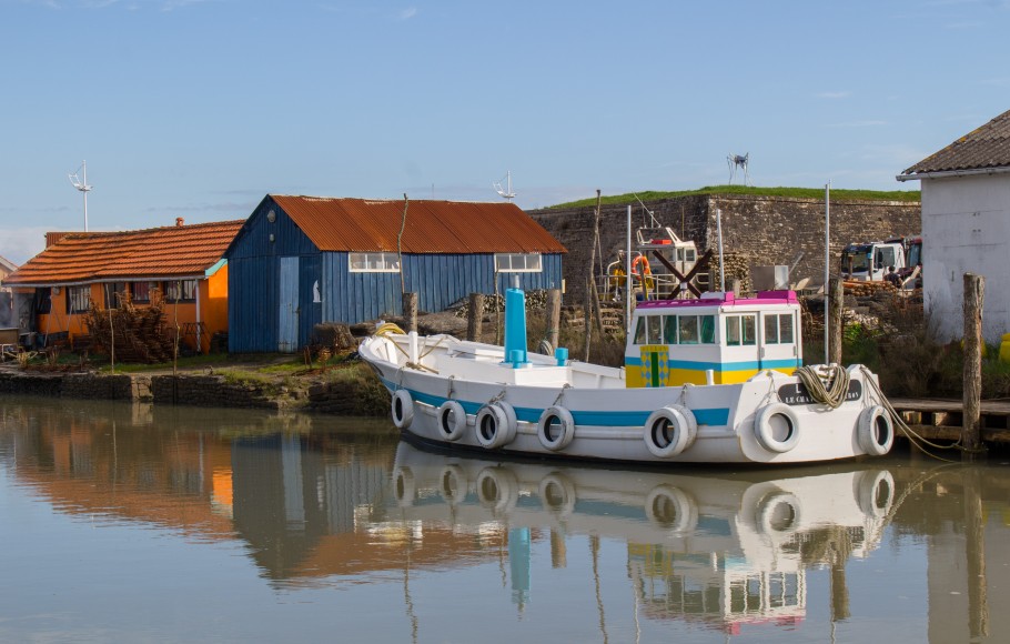 ile d'oleron couleurs cabanes