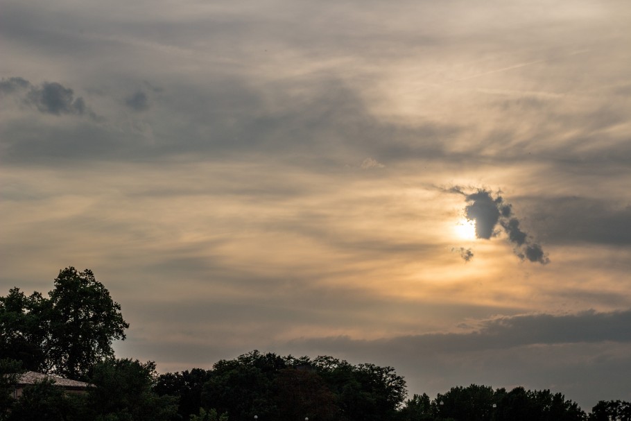 coucher de soleil photo tarn