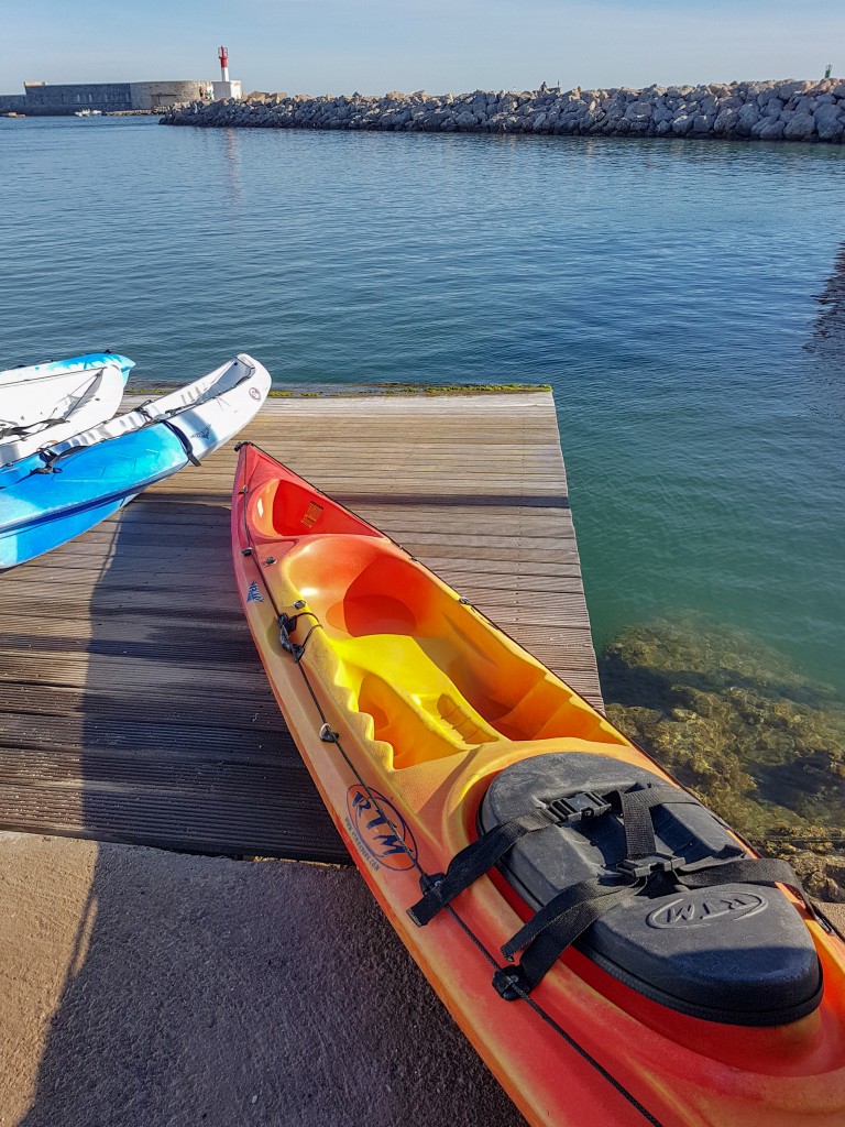 kayak med sete