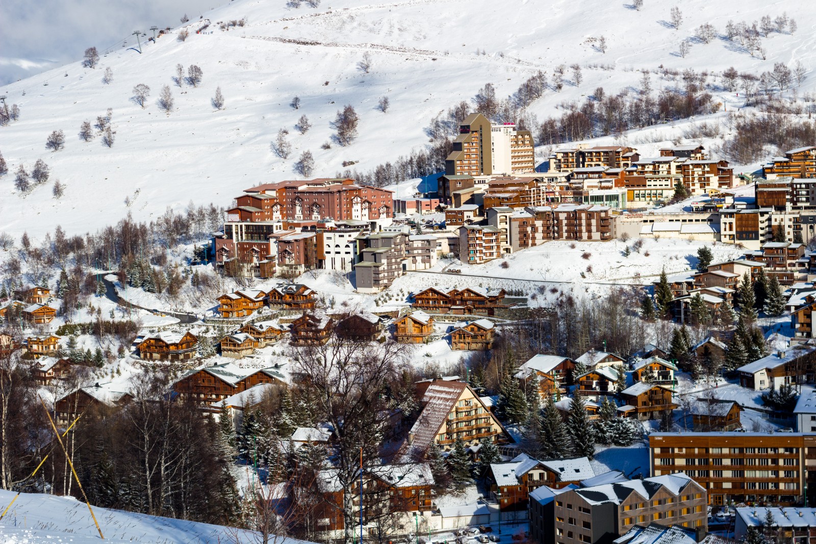 village les 2 alpes