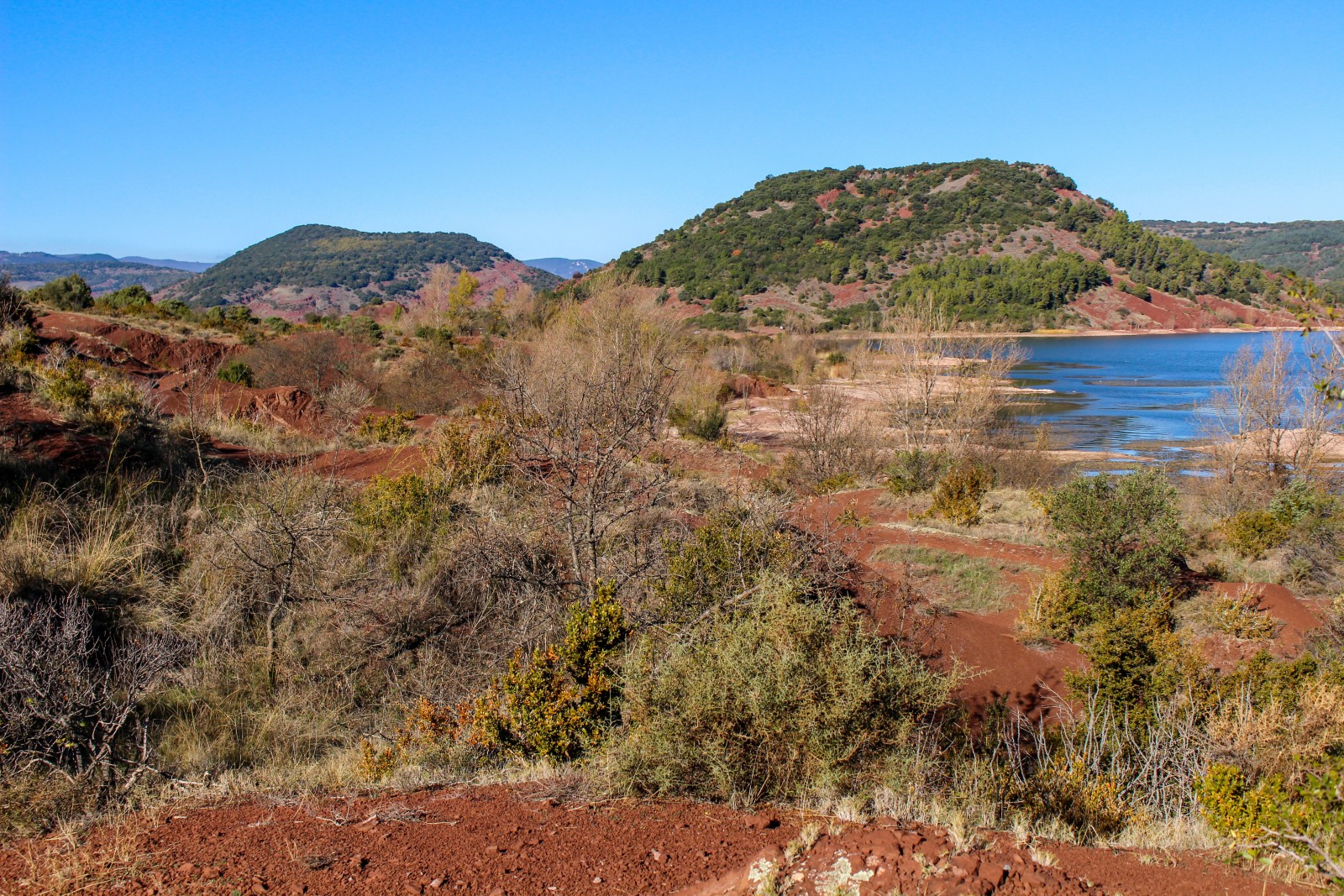 voir lac salagou