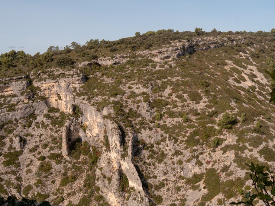 Méthamis, gorge des la Nesque